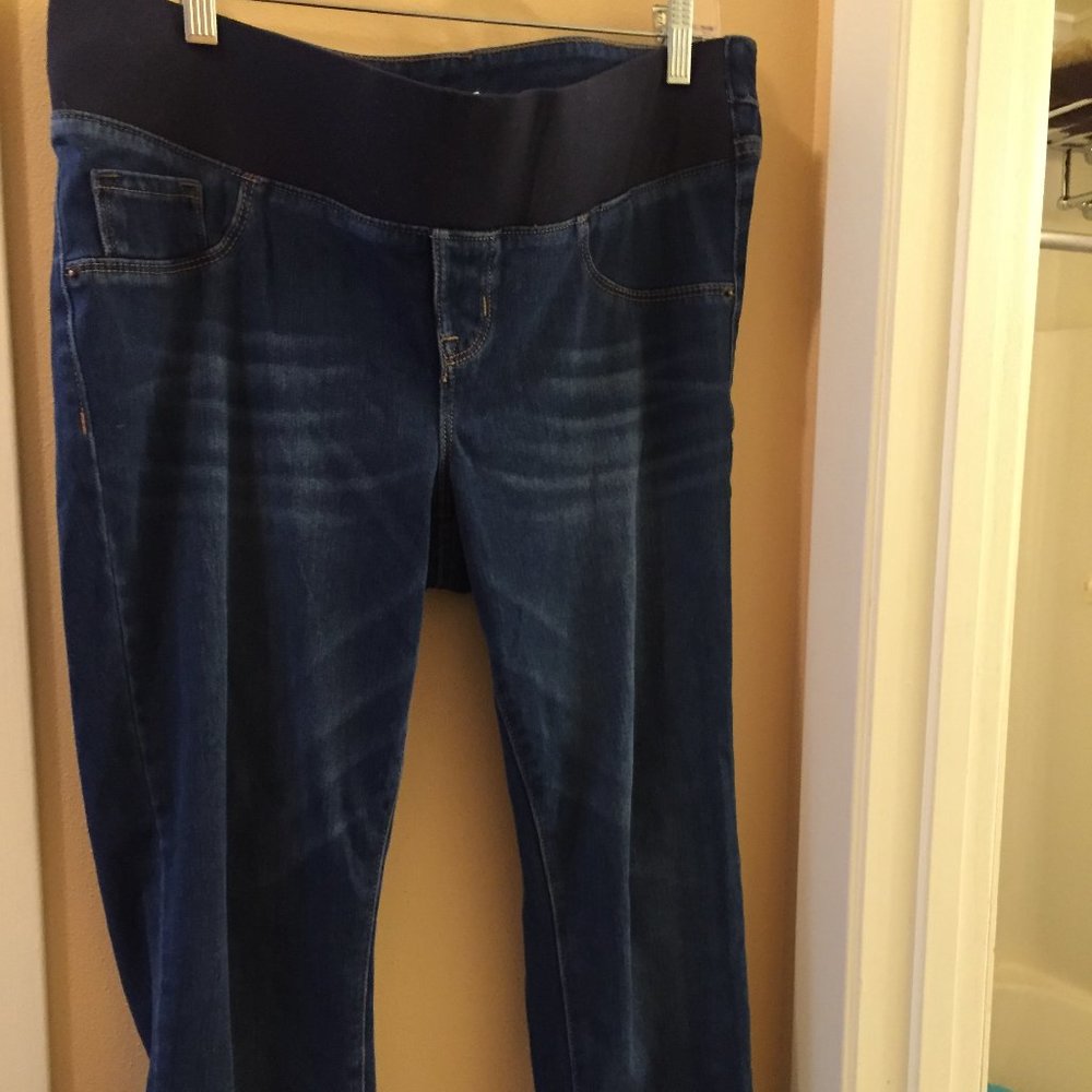 Old Navy Maternity Rockstar Super Skinny 12